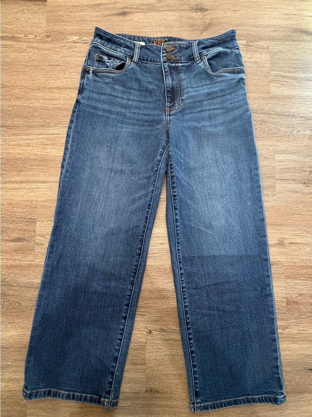 Kut from the Kloth Lucy High Waisted Wide Leg Jeans - size 4